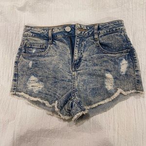 Midrise Jean shorts